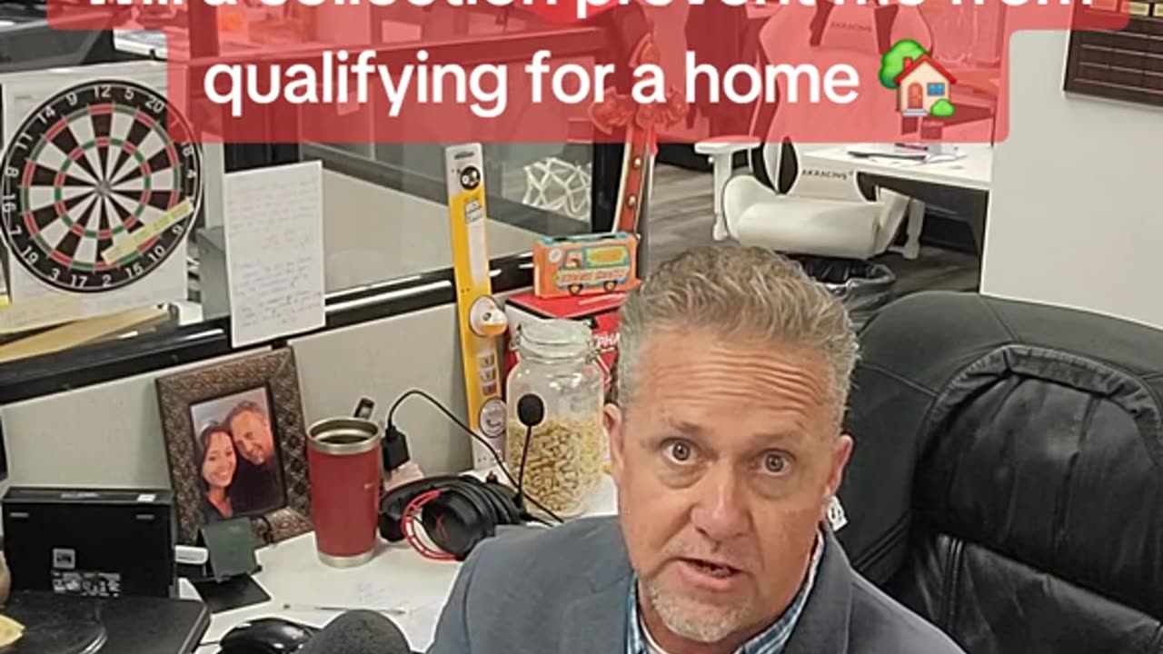 can a collection prevent me from getting a home