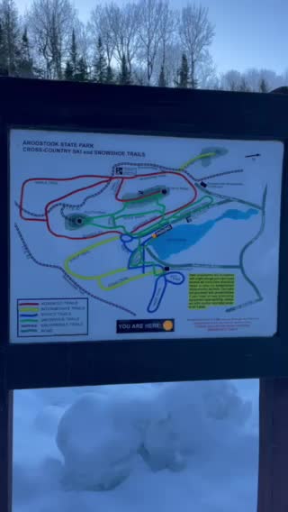 Trail system at quoggy jo