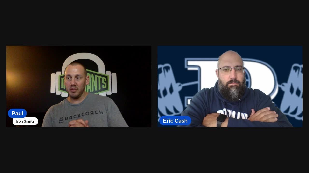 Iron Giants and NHSSCA Announce Glazier Football Clinic Partnership