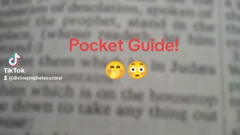 Pocket Guide! 🤭😳