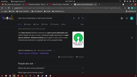 110_What is the difference between open source philosophy and open source license?