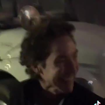 A man tells pastor Joel Osteen "You know you're a piece of sh*t right?"