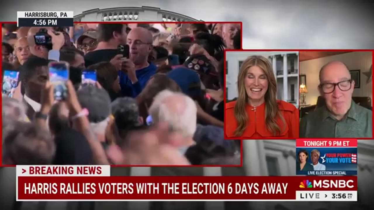 Dowd Sees Harris in Stronger Position Than Trump as Election Nears Part (2)