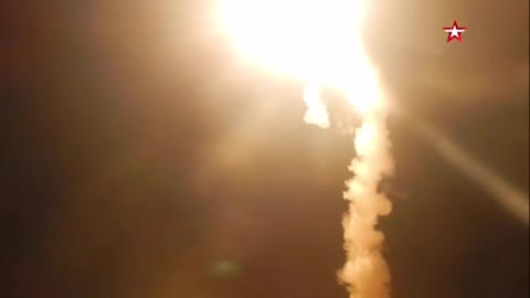Ukraine War - Footage of the launch of the Onyx rocket.