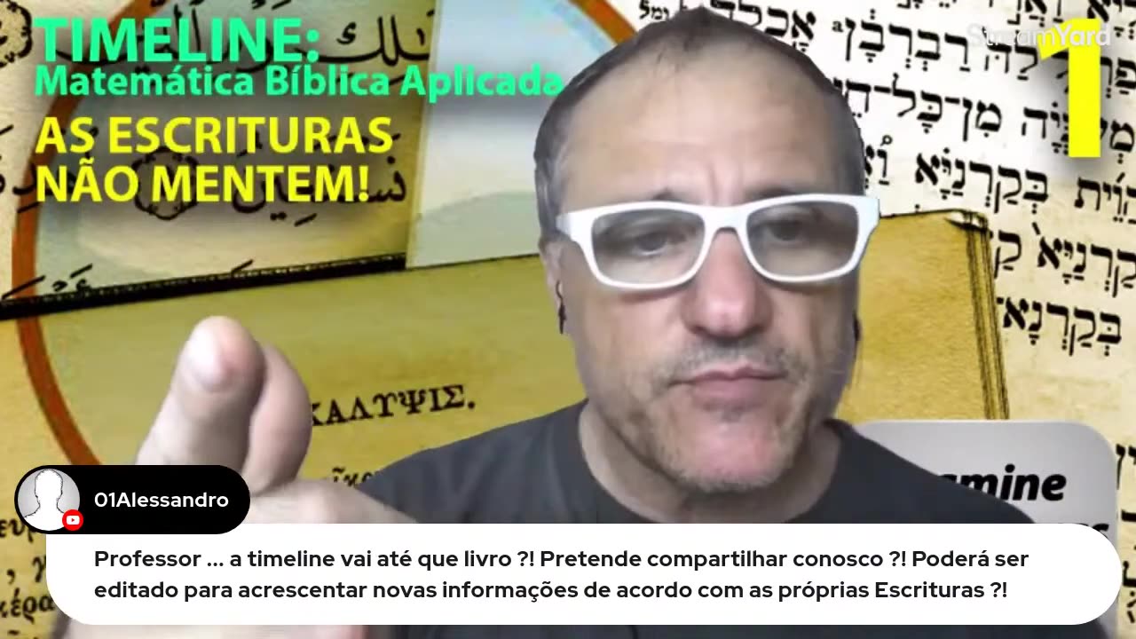 A Chave da Ciência - 0MqsvrNB6A4 - ACDC LIVE TIMELINE Matemática Bíblica Aplicada COMO TUDO COMEÇOU