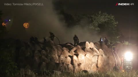 Požar u tvornici papira Pan