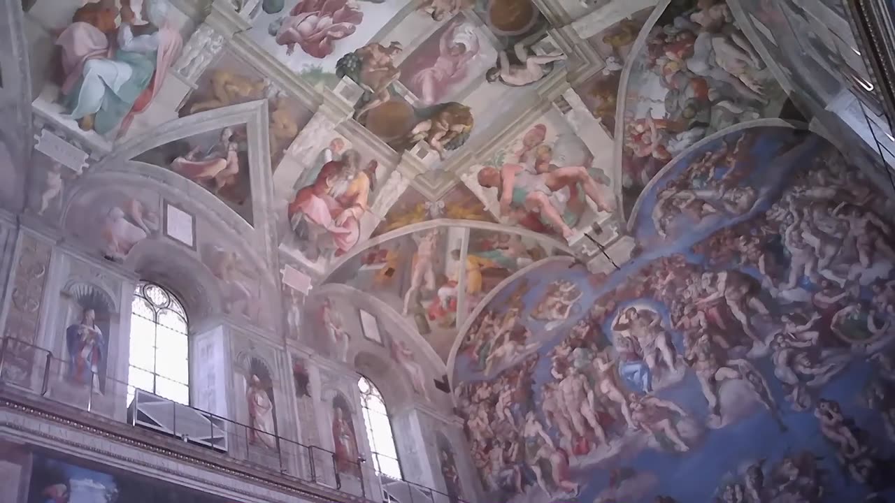 THE SISTINE CHAPEL-(With Surprising Michelangelo Facts!) - Reloaded from Andys' Awesome Adventures