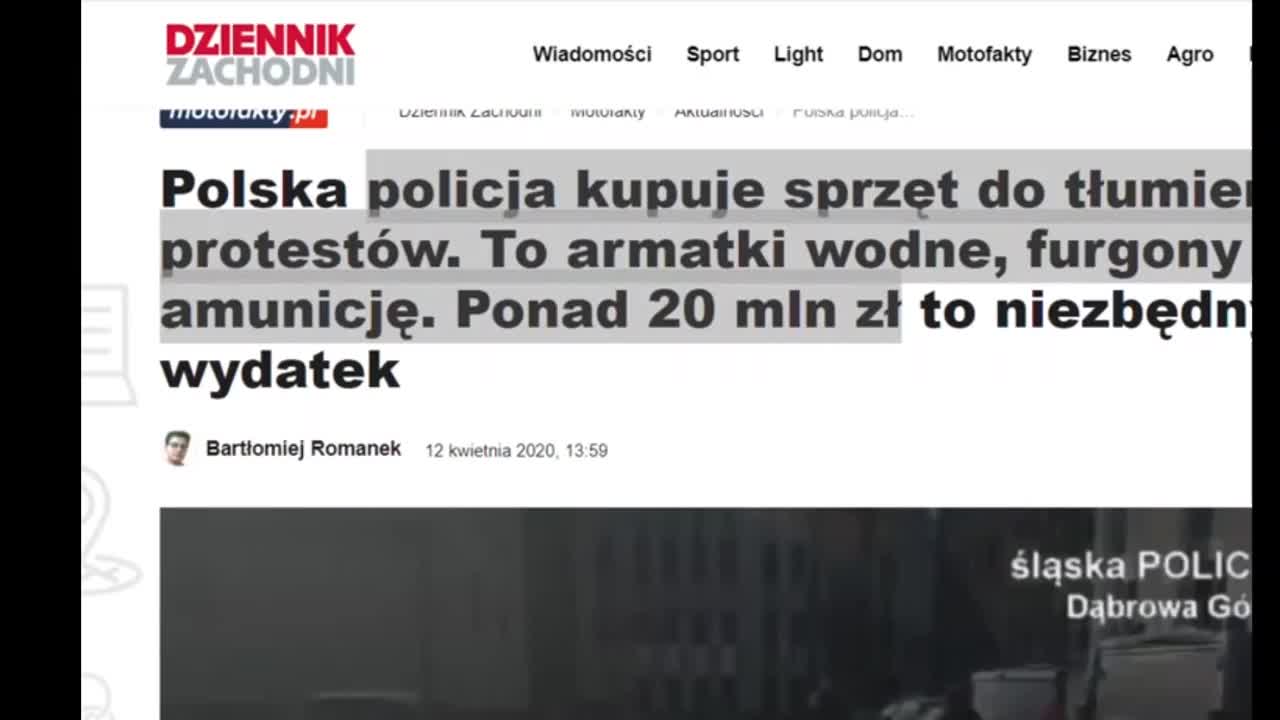 przypomnienie: INWESTYCJA W POLICJE kwiecien 2020 [ARCHIWUM]