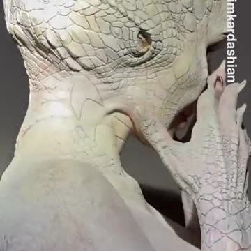 Kim Kardashian transforms into 'albino alligator' for Halloween