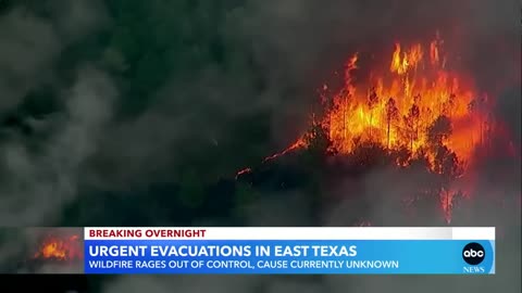 Wildfires rage out of control in Texas | GMA