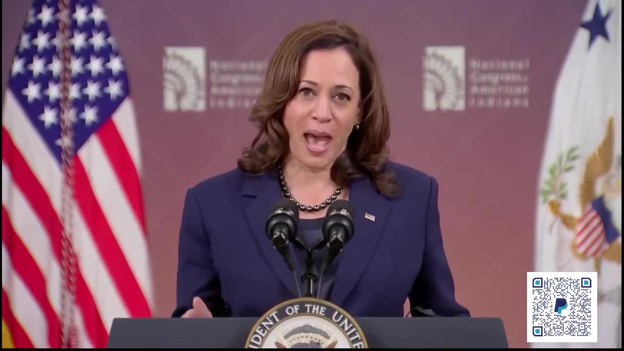 Kamala's Disguting Columbus Day Speech