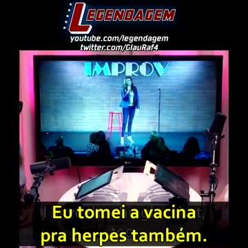 Pós vacinada cai com orgulho de ser vacinada!?