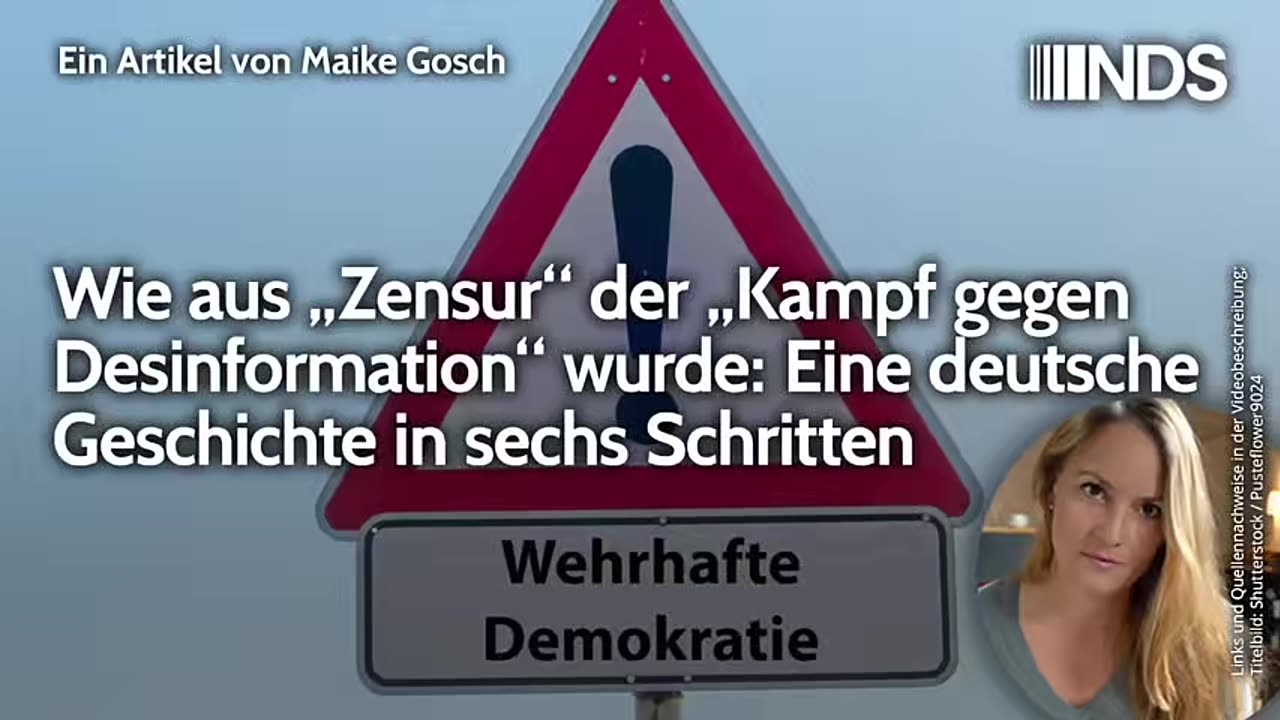 14.8.24🚨Wie aus „Zensur“ der „Kampf gegen Desinformation“ wurde👈🇪🇺🇩🇪🇦🇹🇨🇭NACHDENKSEITEN🇪🇺🗽