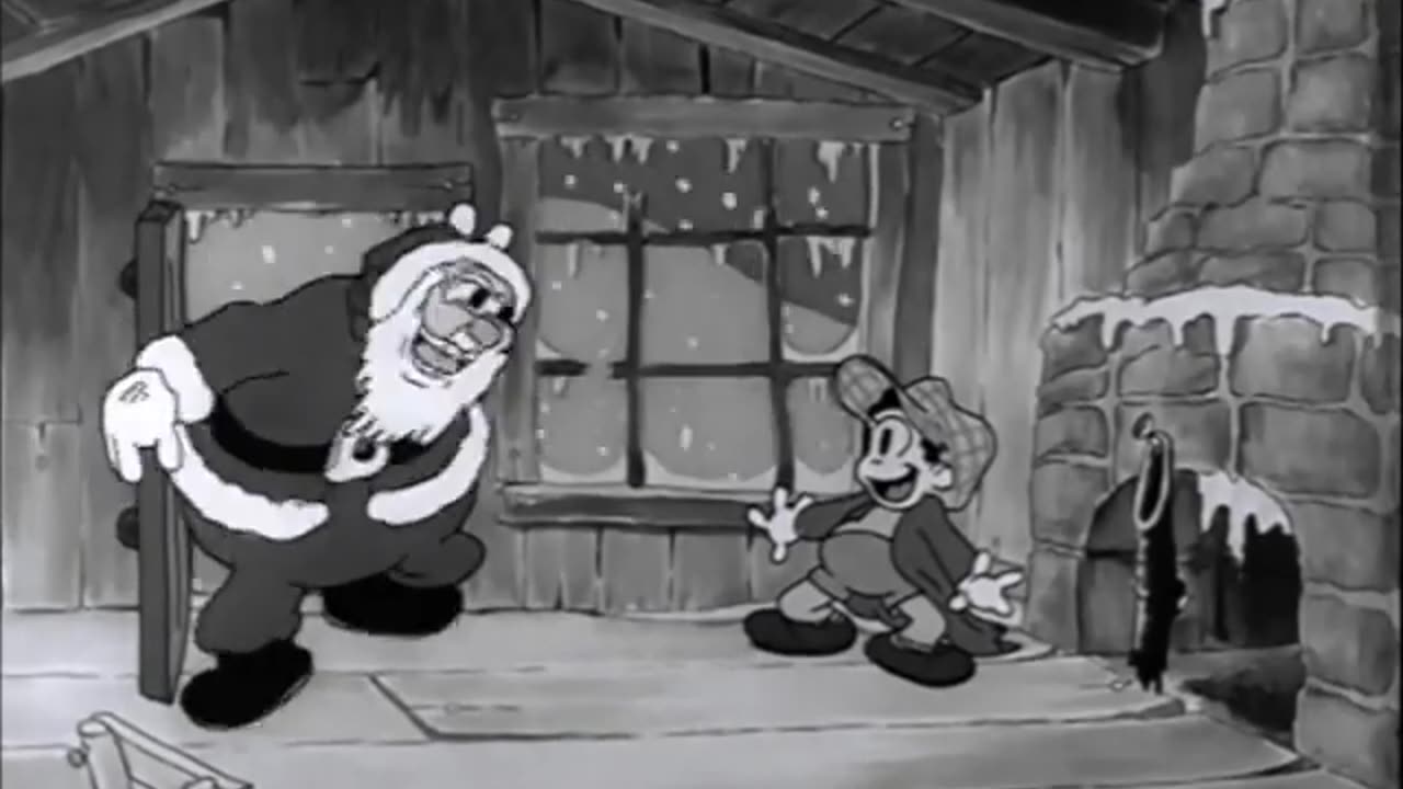 Merrie Melodies ⭐️ The Shanty Where Santy Claus Lives ⭐️ Old Cartoons Classic Animation ⭐️1933