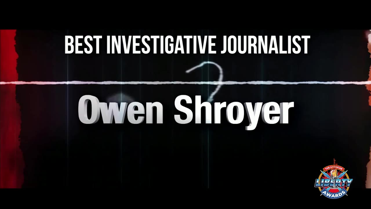 Best💥Investigative🔎Journalist🔥Owen Shroyer👀American🔥Liberty Awards💥🔥😎