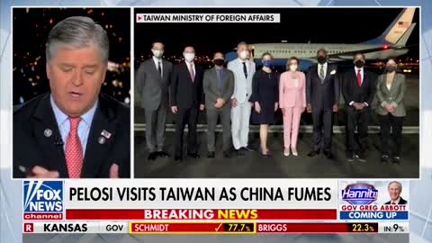 'How Weak Can Our President Be?': Hannity Tears Into Biden Over Handling Of Pelosi Visit