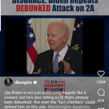 Biden saying the 2nd amendment is not absolute