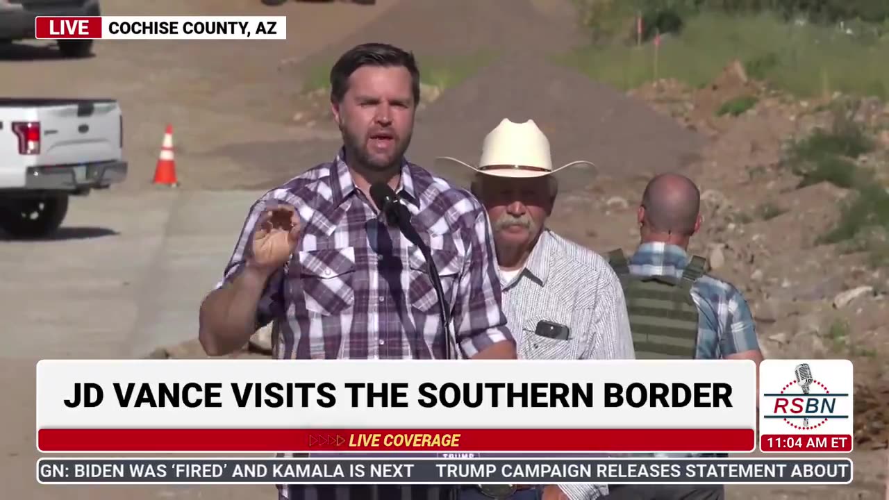 JD Vance blasts Kamala Harris over border crisis