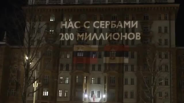 US Embassy in Moscow tonight: — "1999.03.24 - 78 days