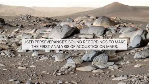 Recently NASA'S Perseverance rover Recorded Strange sounds on mars.