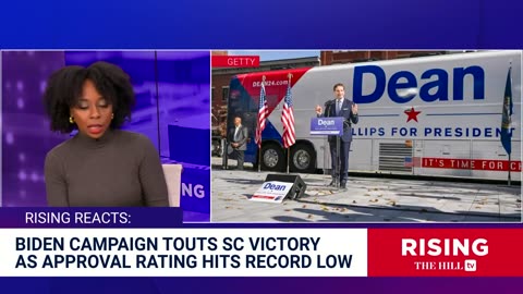 Biden BOTTOMS OUT At RECORD LOWApproval Rating, Just 4% Of Dems SHOWOUT For Joe in SC: Rising