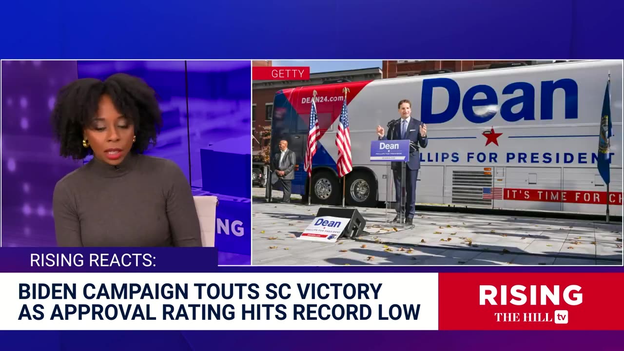 Biden BOTTOMS OUT At RECORD LOWApproval Rating, Just 4% Of Dems SHOWOUT For Joe in SC: Rising