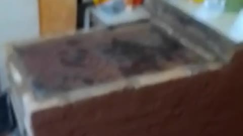 Cool plaster and paint for the stove