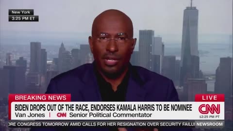 Van Jones Cries After Biden Drops Out