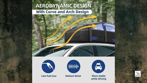 Review - Car Rooftop Cargo Carrier Bag 20 Cubic Feet