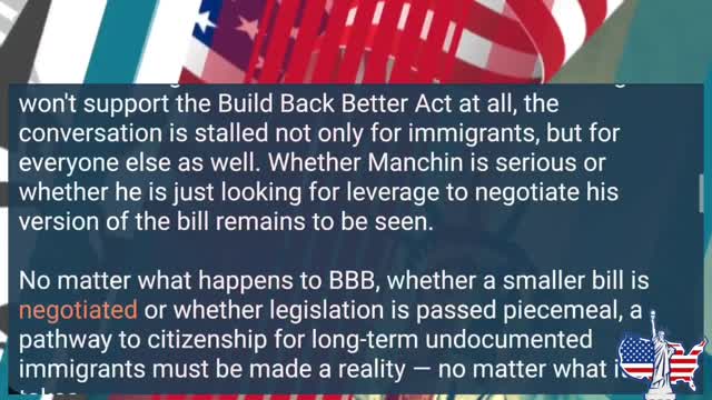 BIDEN'S BUILD BACK BETTER PLAN MUST HELP UNDOCUMENTED IMMIGRANTS | IMMIGRATION NEWS