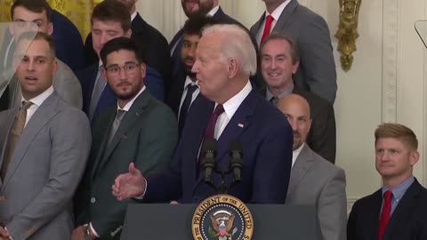 BIDEN (COOKED): "He's gonna need another finger or else he's gotta put the fifth ringer on his thumb