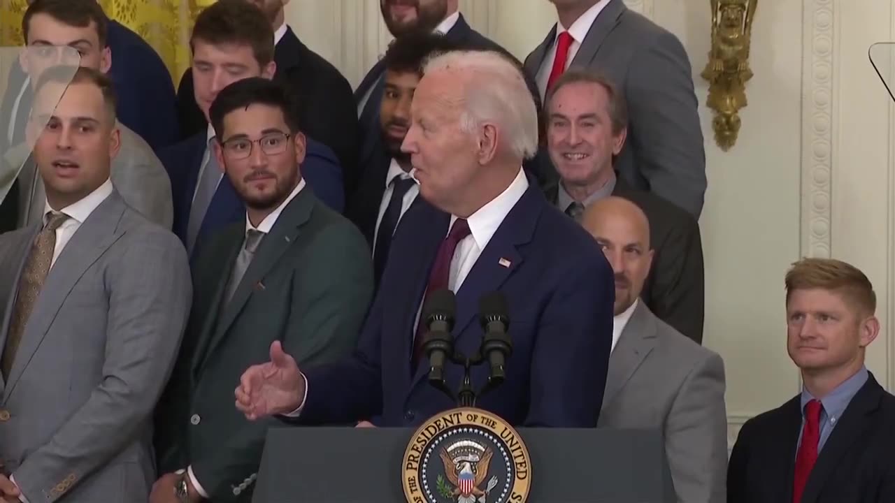 BIDEN (COOKED): "He's gonna need another finger or else he's gotta put the fifth ringer on his thumb