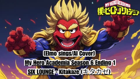 [Donald Duck sings/AI Cover] My Hero Academia Season 6 Ending 1 SIX LOUNGE - Kitakaze "キタカゼ"