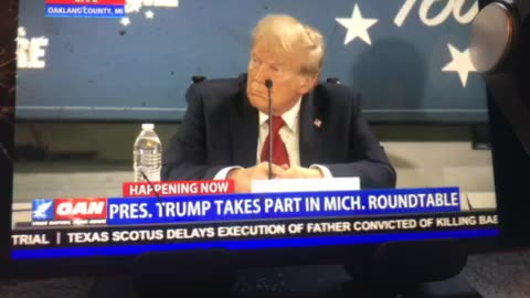 🦅 OANN president Donald Trump takes part in Michigan roundtable Friday 05:58 pm