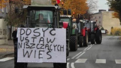 BLOKADA POLSKIEJ GRANICY PRZEZ NIEMIECKICH ROLNIKÓW! TEŻ MAJĄ DOŚĆ!