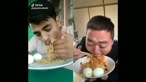 Funny Food Challange On TikTok