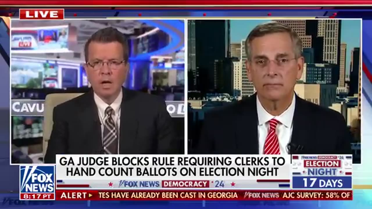 'DOWN IN FLAMES'_ Georgia election official praises court for striking down ballot counting measure