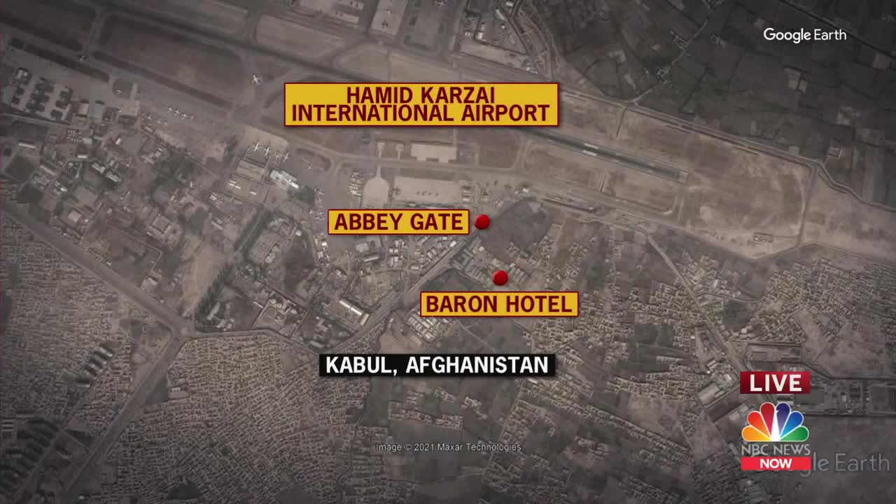 U.S. Service Members Killed In Explosions Outside Kabul Airport | NBC News