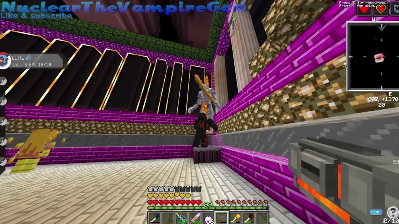 Minecraft Rulecraft Ep 2123 nuclear overthrows the Galacticmon