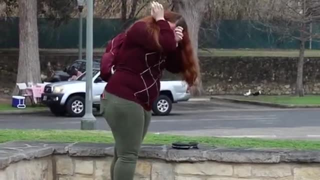 Dropping itching powder Airpods max in Public part 4