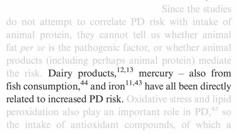 Treating Parkinson's Disease With Diet