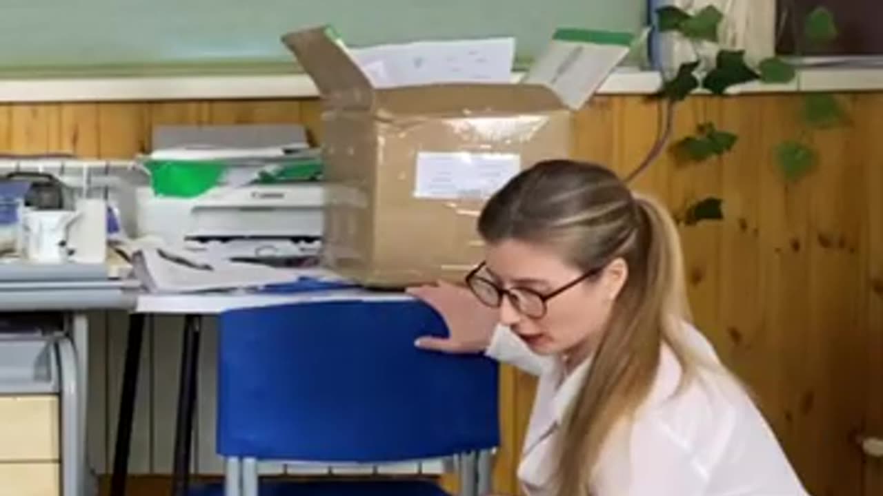 It's hard to work in the office in high heels