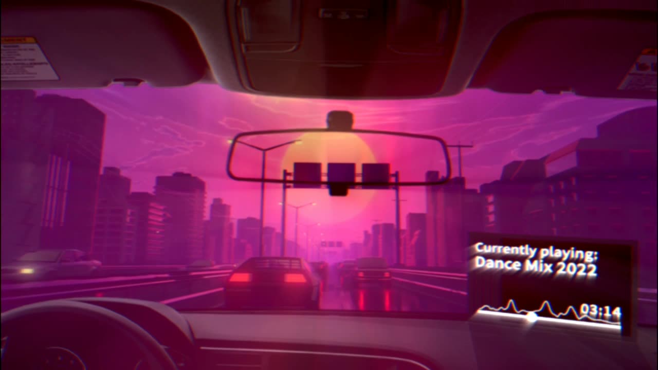 SLEEP Instantly Driving in Rain for Sleeping, Rain Noise On Highway Rain sounds Asmr Driving