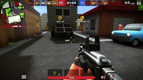 Enderman Killed Highest in Kuboom Team Death Match Gameplay 14 #kuboomgameplay