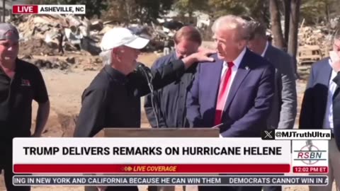 Man says a beautiful Prayer for Donald Trump 🙏