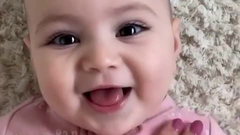 Cute baby wannar say we love you...