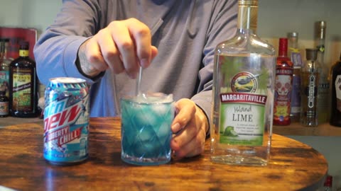 Margaritaville Island Lime Tequilla & Mtn Dew Liberty Chill