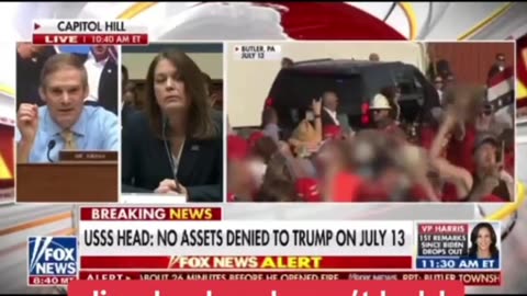 SECRET SERVICE HEARING ON TRUMP ASSASSINATION ATTEMPT