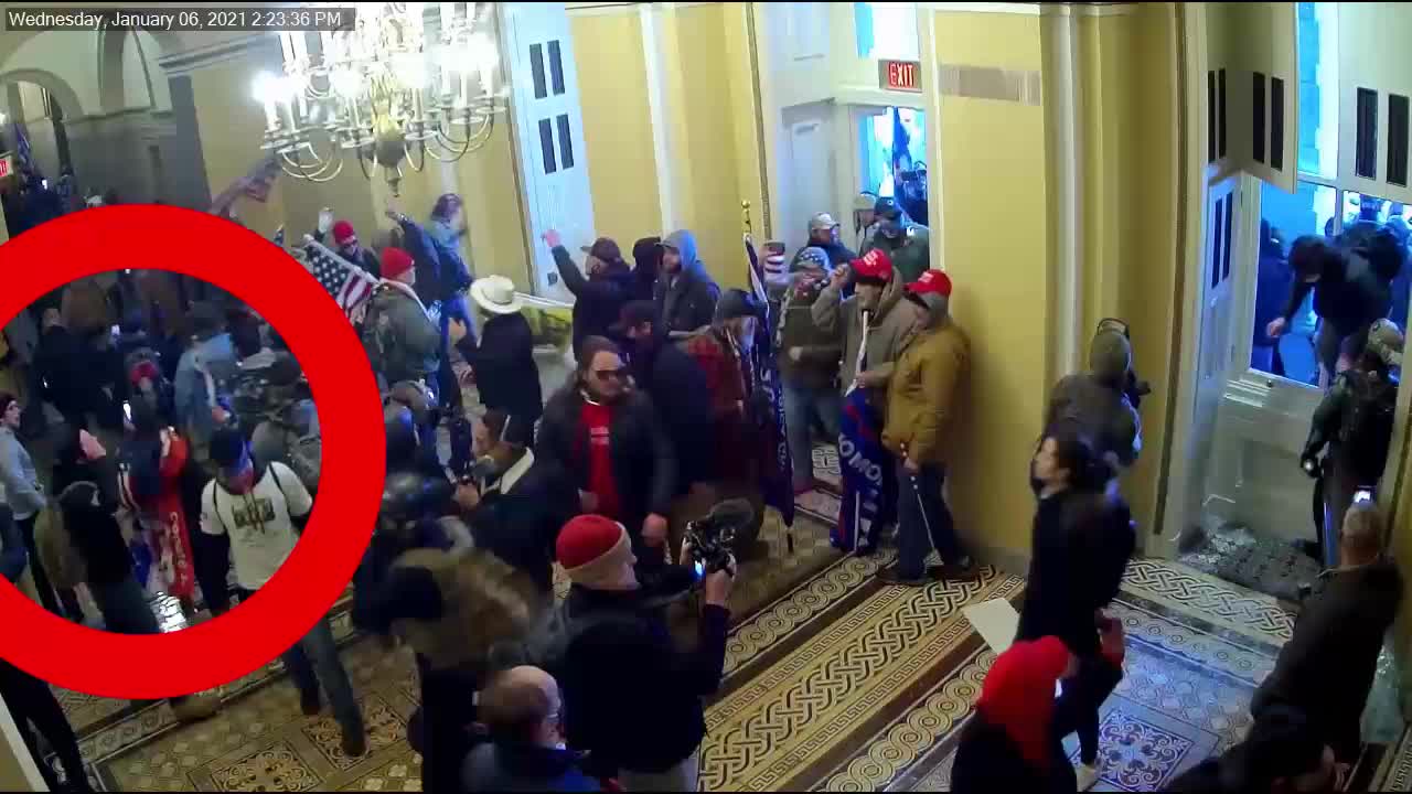 What was Ashli Babbitt filming in the U.S. Capitol?