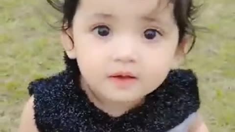 Beautiful baby girl